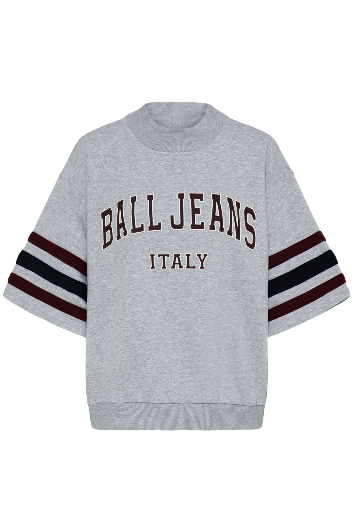 BAARIAN SS SWEAT MEDIUM GRAY MELANGE - 90000593 - 50408100