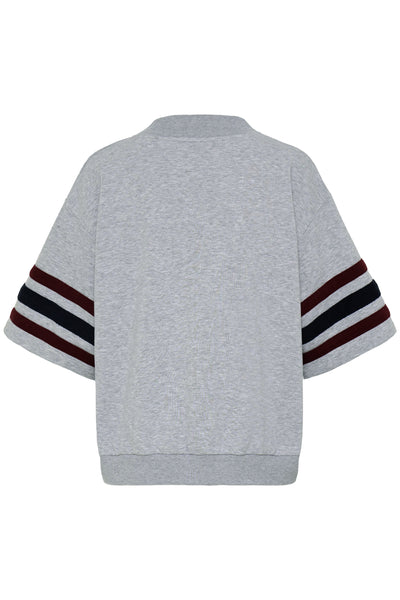 BAARIAN SS SWEAT MEDIUM GRAY MELANGE - 90000593 - 50408100 Thumbnail