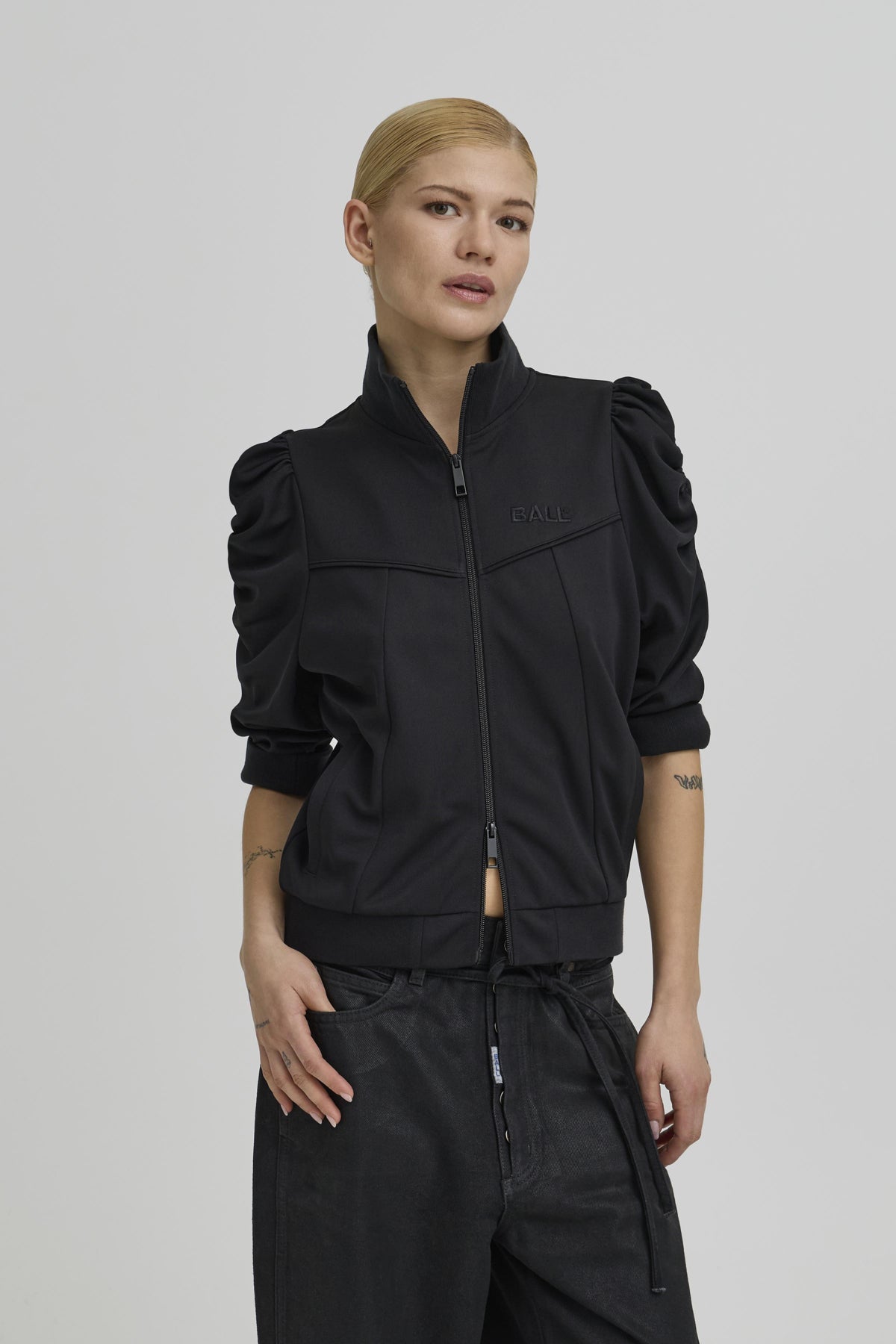 BANICOLINA BLK TRACK JACKET Black - 193911 - 50408144