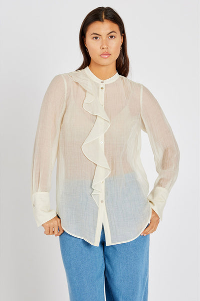 506HMMiranna shirt 02 Off white - HM1255 Thumbnail