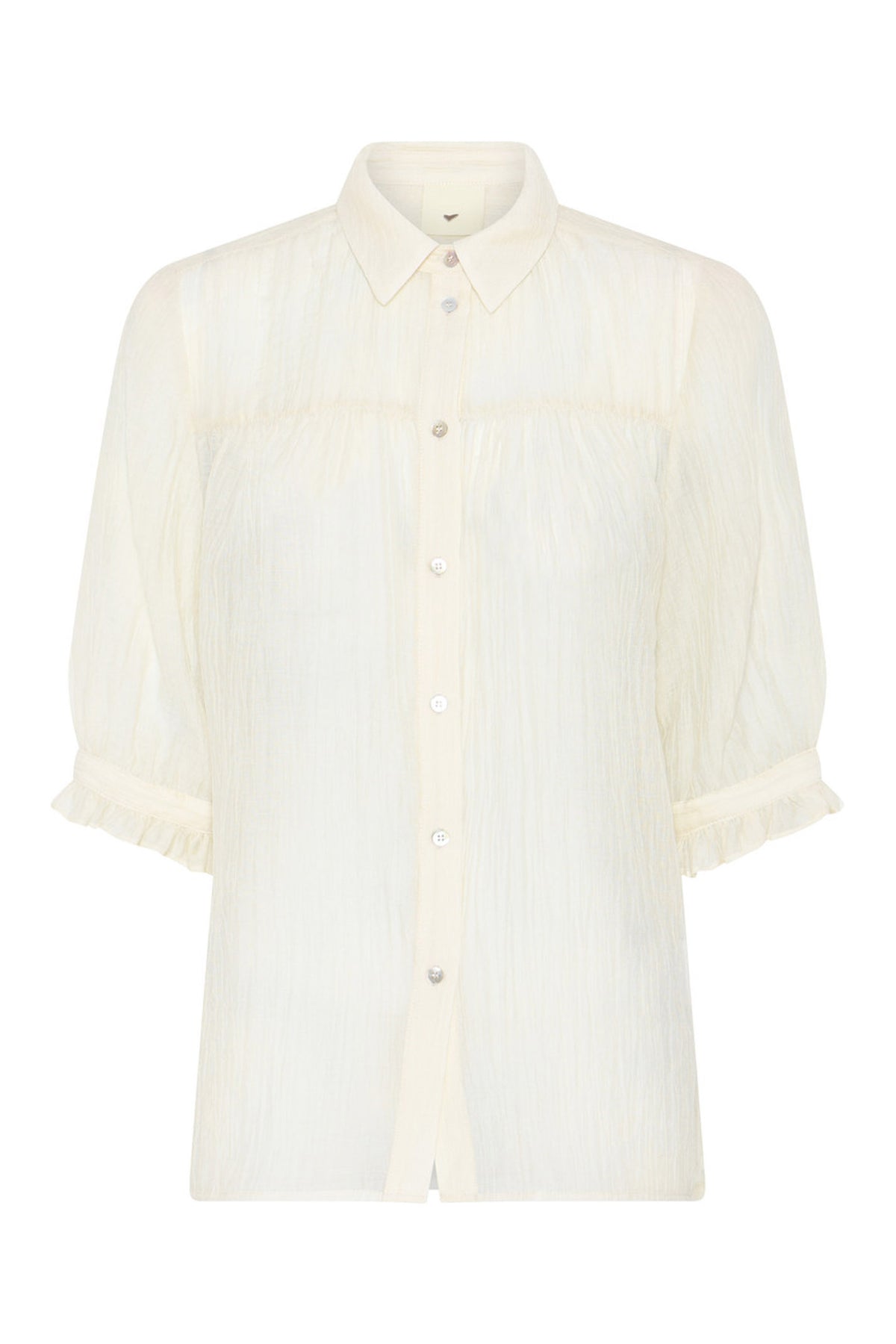 506HMTelser shirt 02 Off white - HM1254