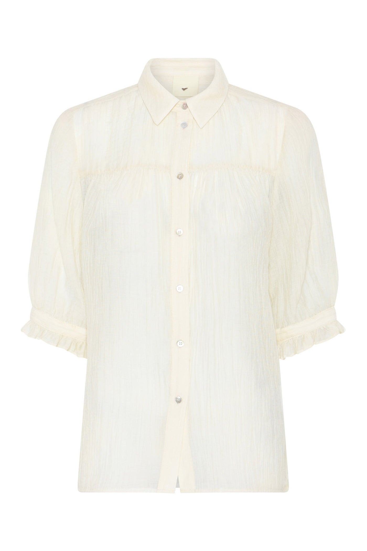 506HMTelser shirt 02 Off white - HM1254