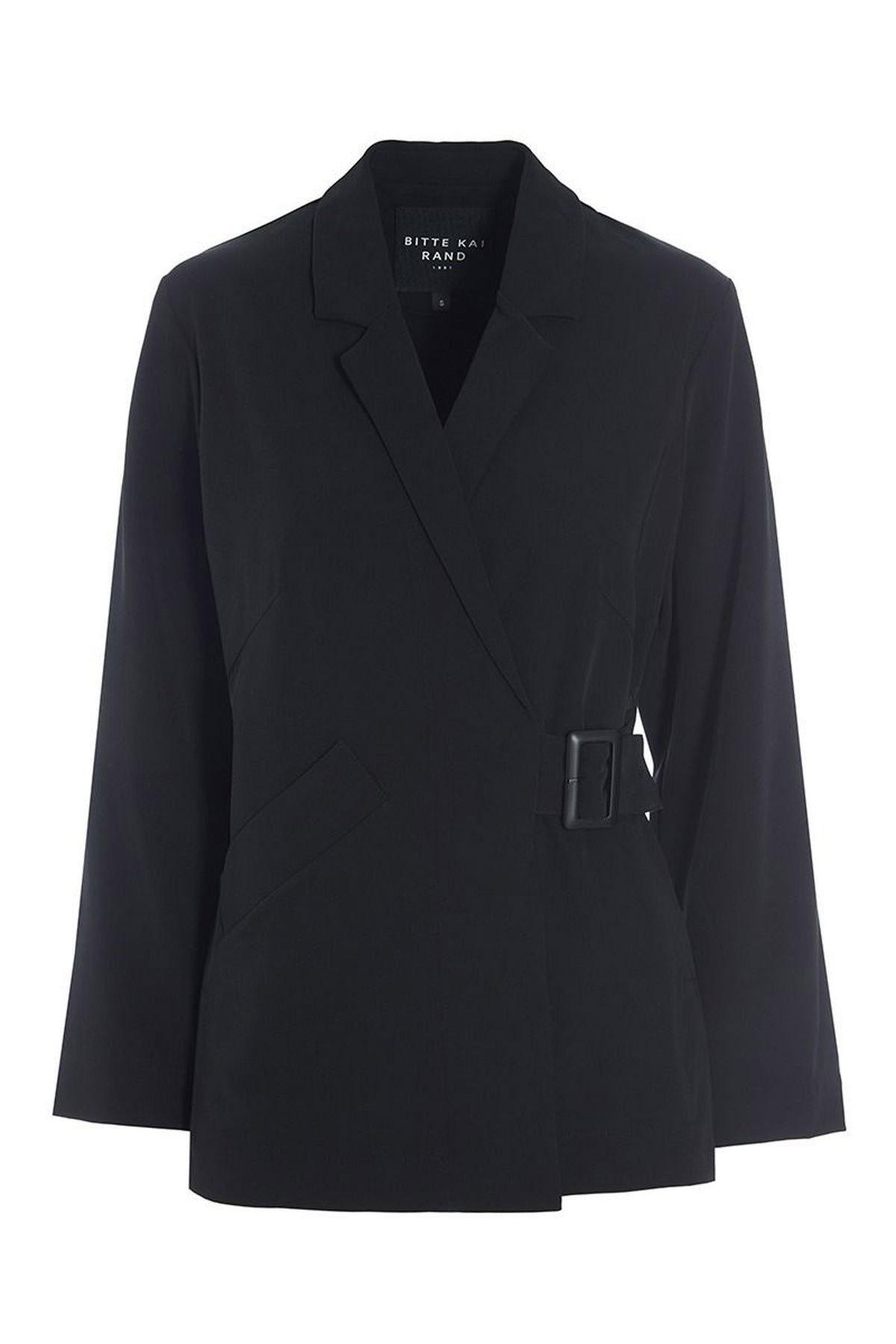 Ryoko jakke med bælte Black - 257-2441-5383