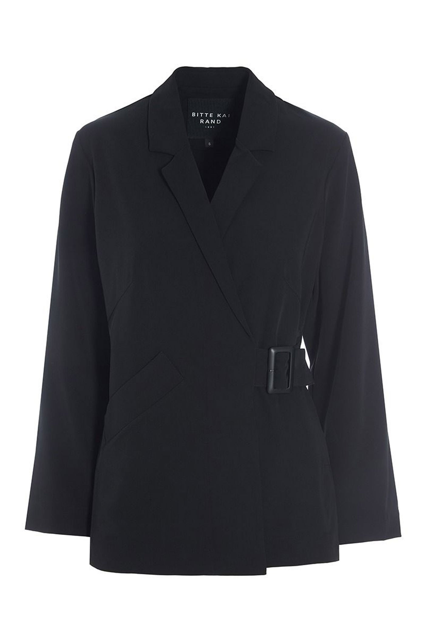Ryoko jakke med bælte Black - 257-2441-5383