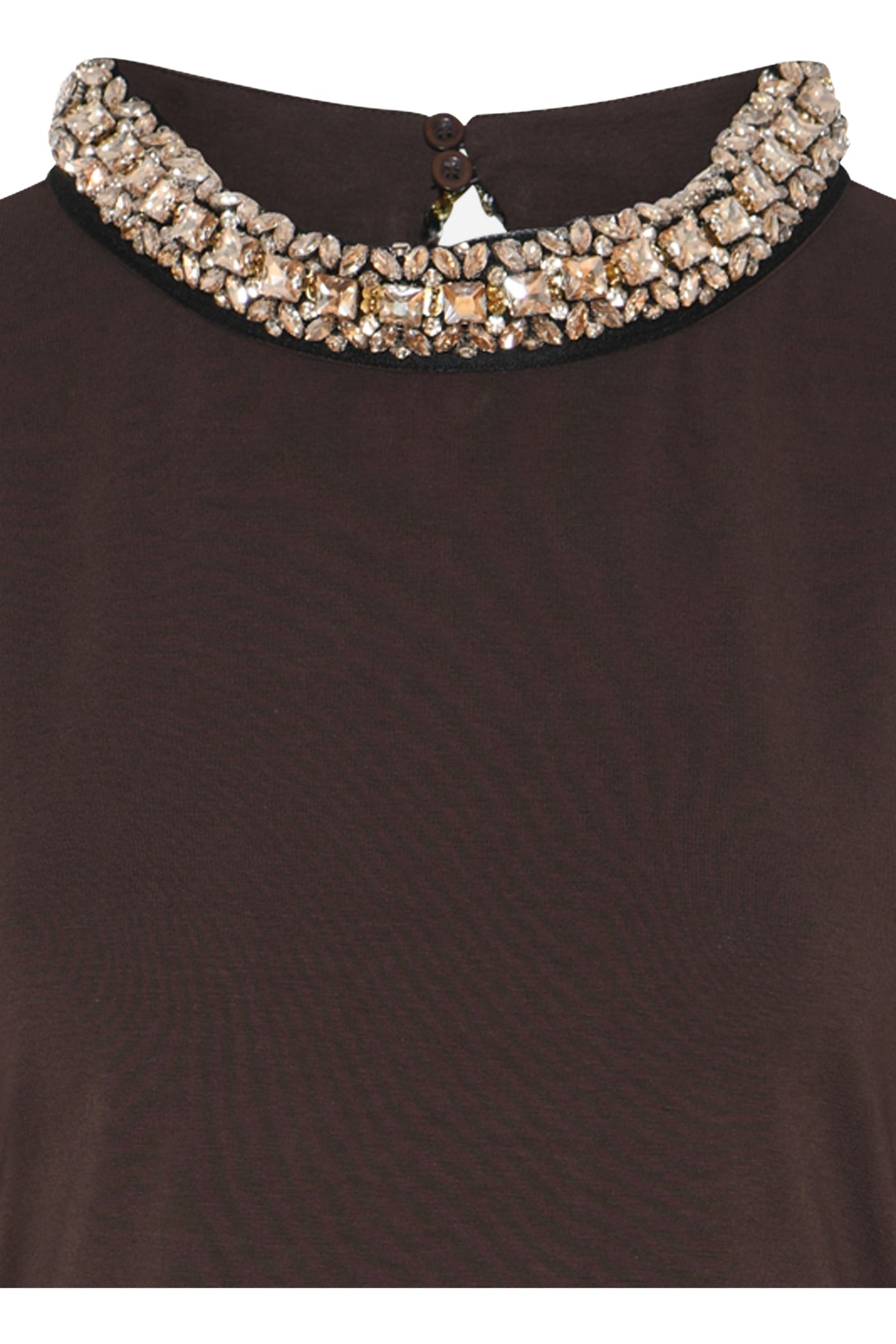 AlnusBBNathala Trim dress CHESTNUT - BBW4960
