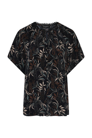 BarcellaBBKarly blouse BLACK TIGER - BBW5034