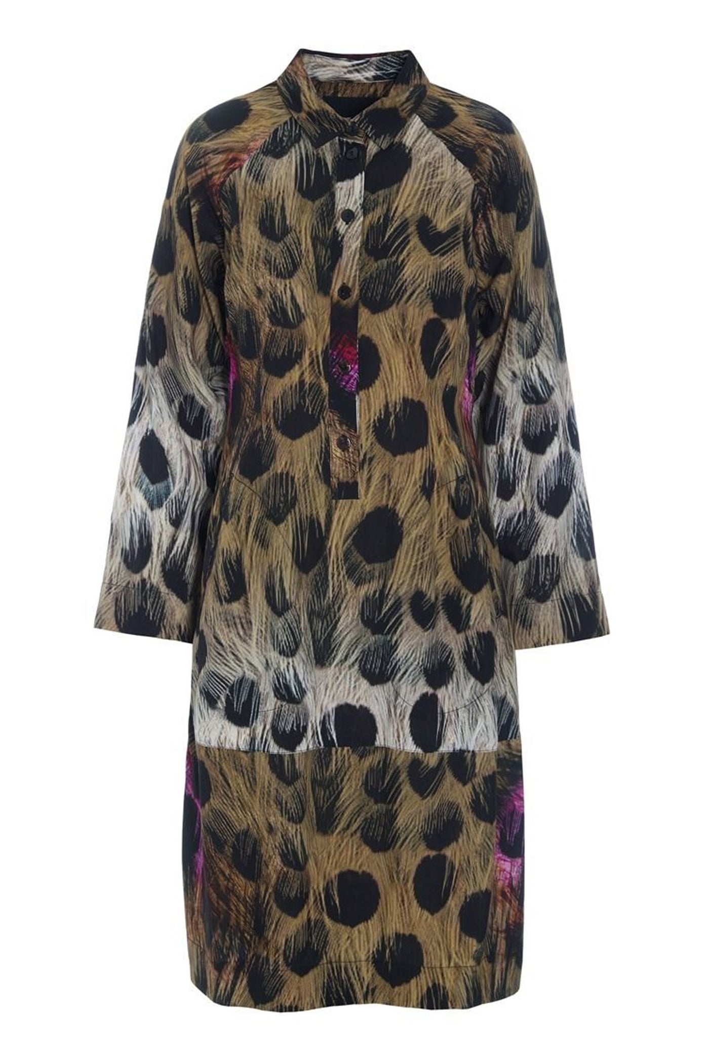 Haru FSC raglan kjole EYE OF THE TIGER - 259-2337-5541