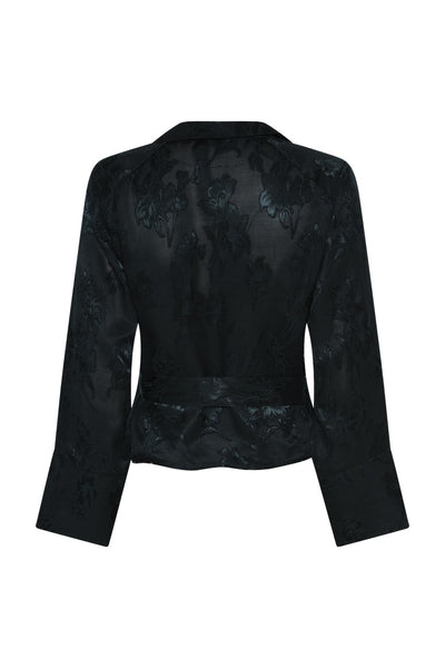 AsteroBBKaisas blouse Midnight Green - BBW5141 Thumbnail