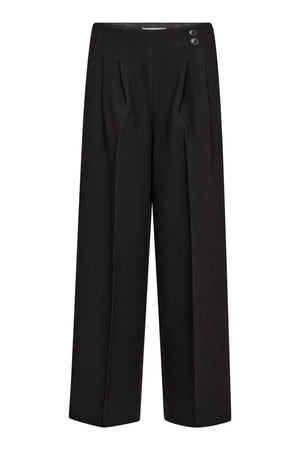 AcileCC Pleat Pant LL 96-Black - 41217