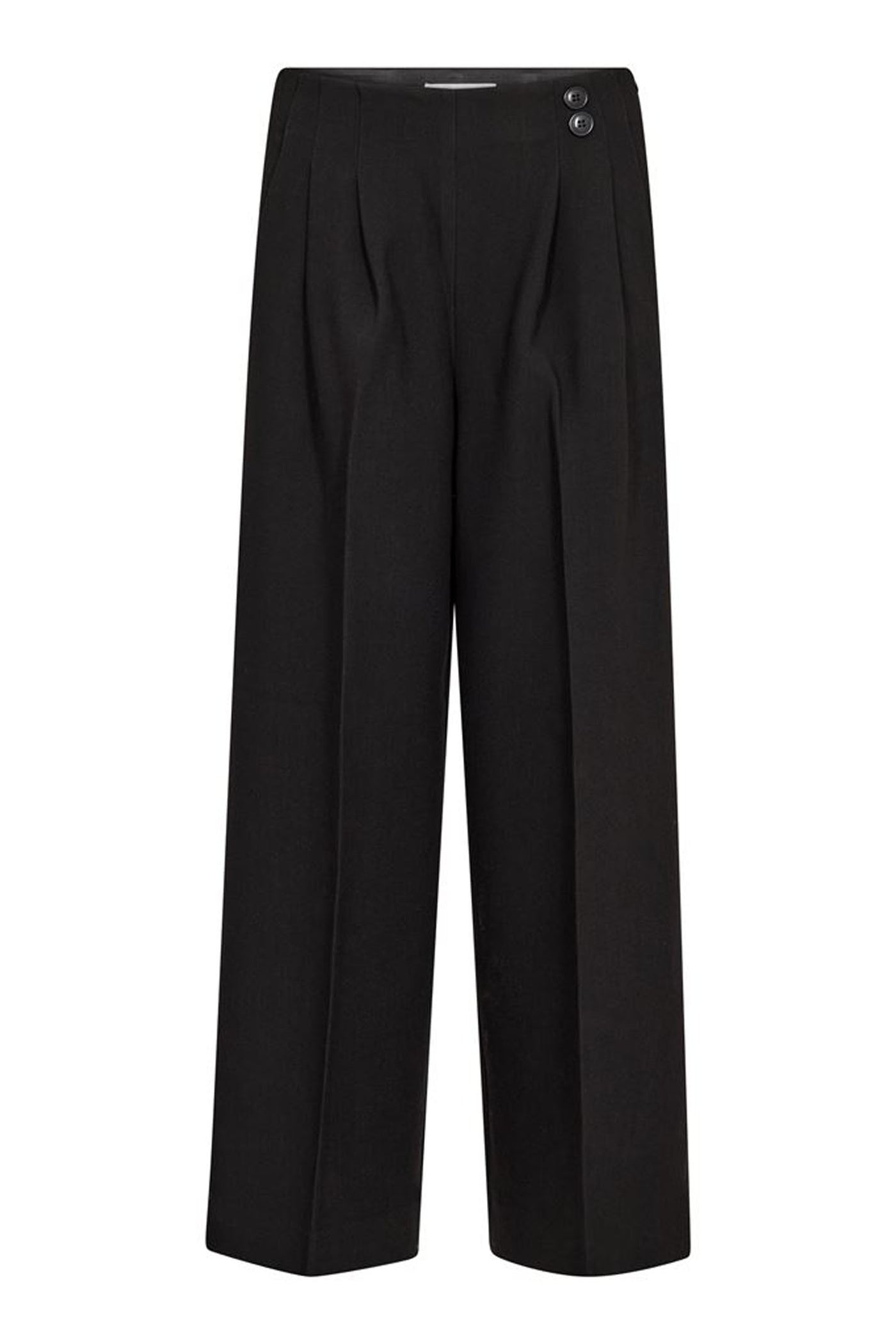 AcileCC Pleat Pant LL 96-Black - 41217