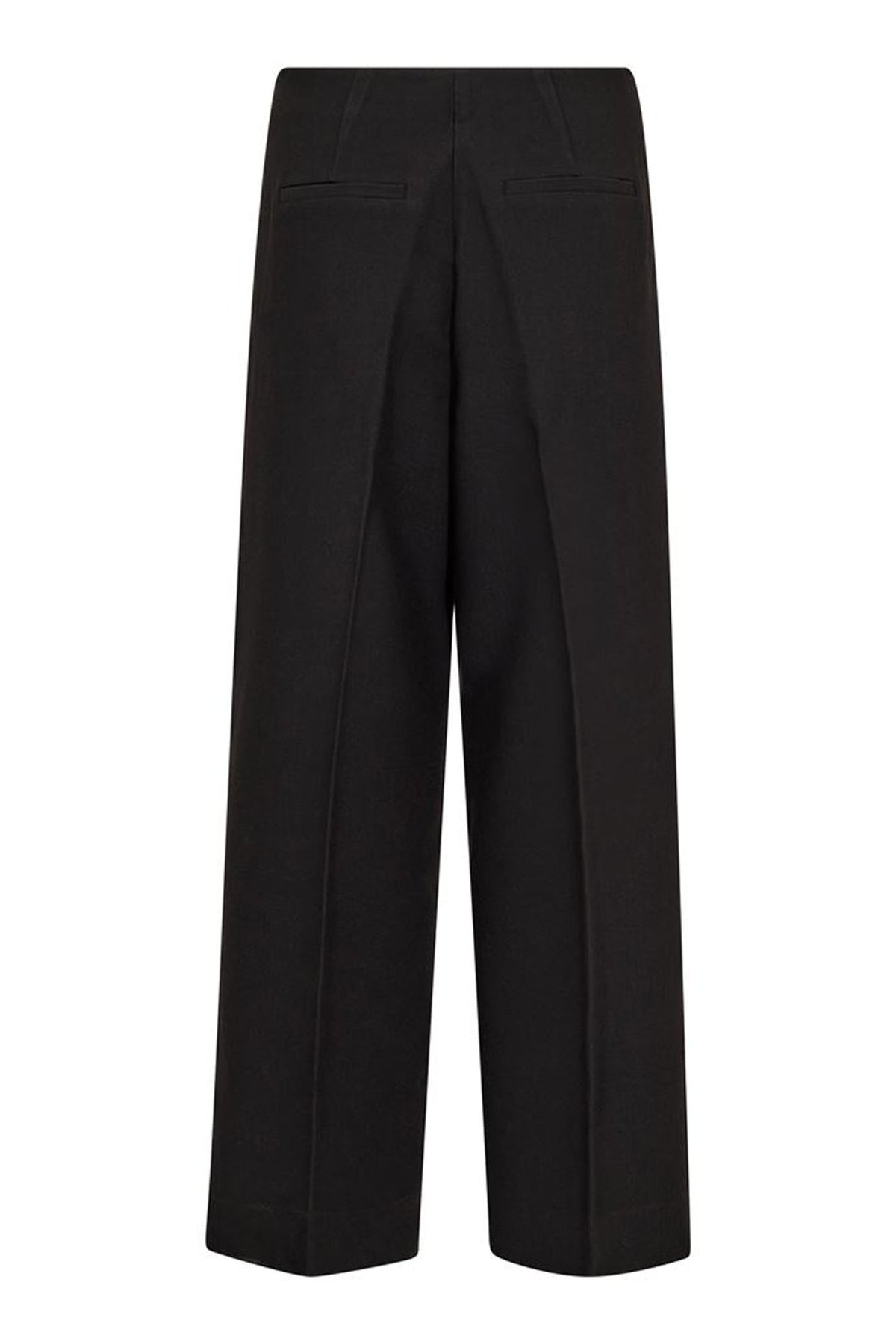 AcileCC Pleat Pant LL 96-Black - 41217