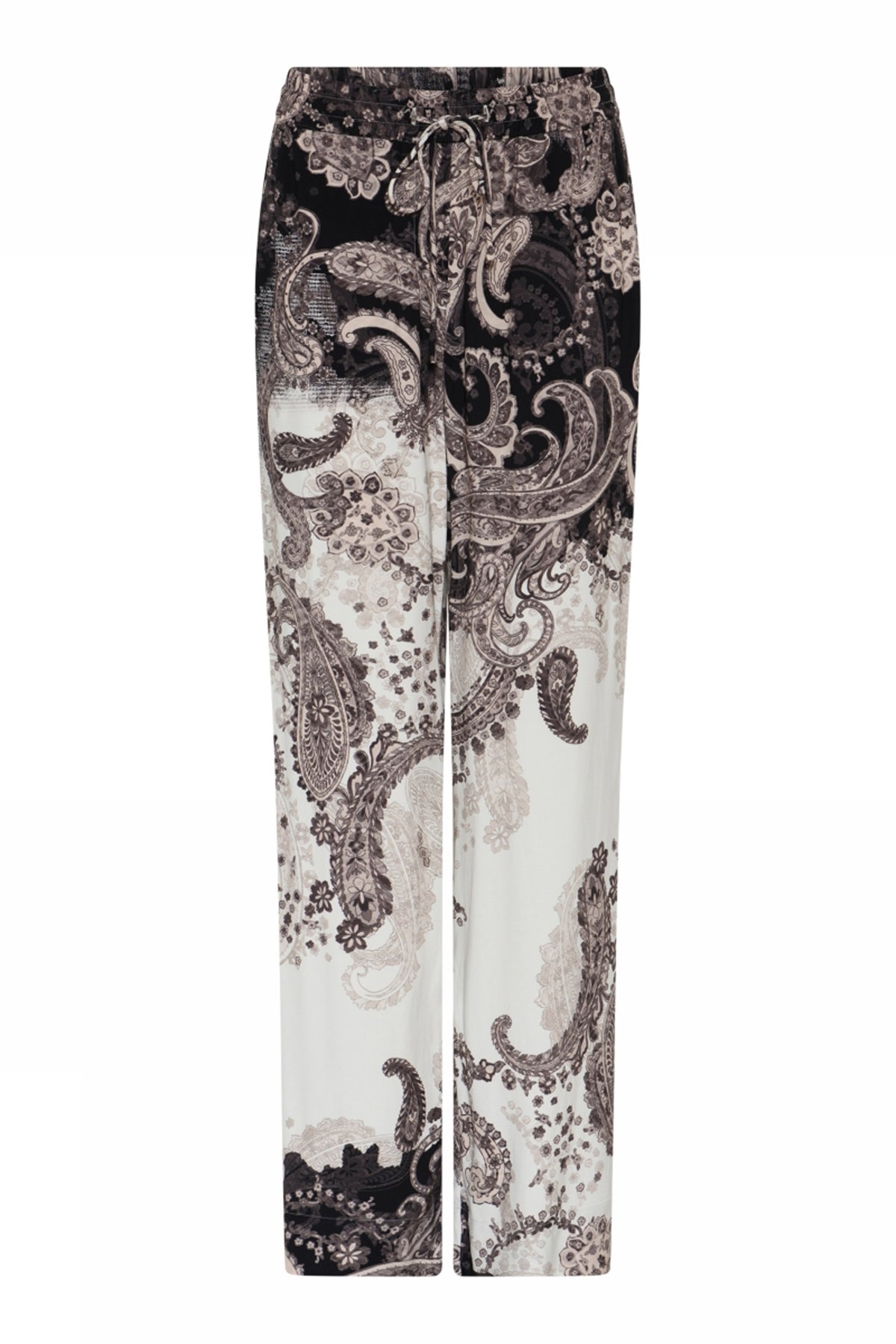 Bali, long wide leg 81990-Dull Black - 61000/7580