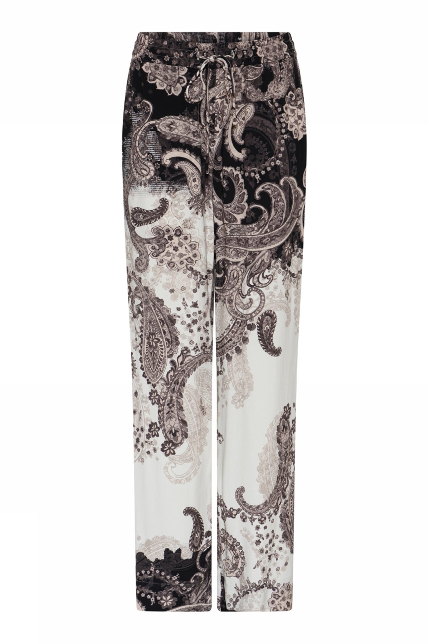 Bali, long wide leg 81990-Dull Black - 61000/7580
