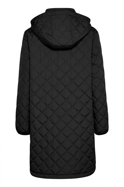 CRArwen Jacket W. Hood Pitch Black - 10612773 Thumbnail