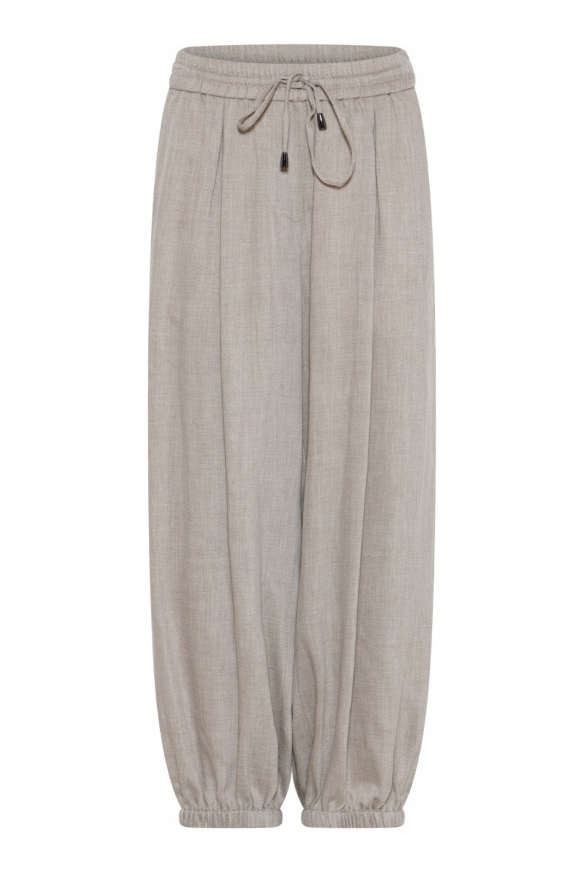 Mindi, cropped loose pants 91193-Pale Sand - 62020/6003