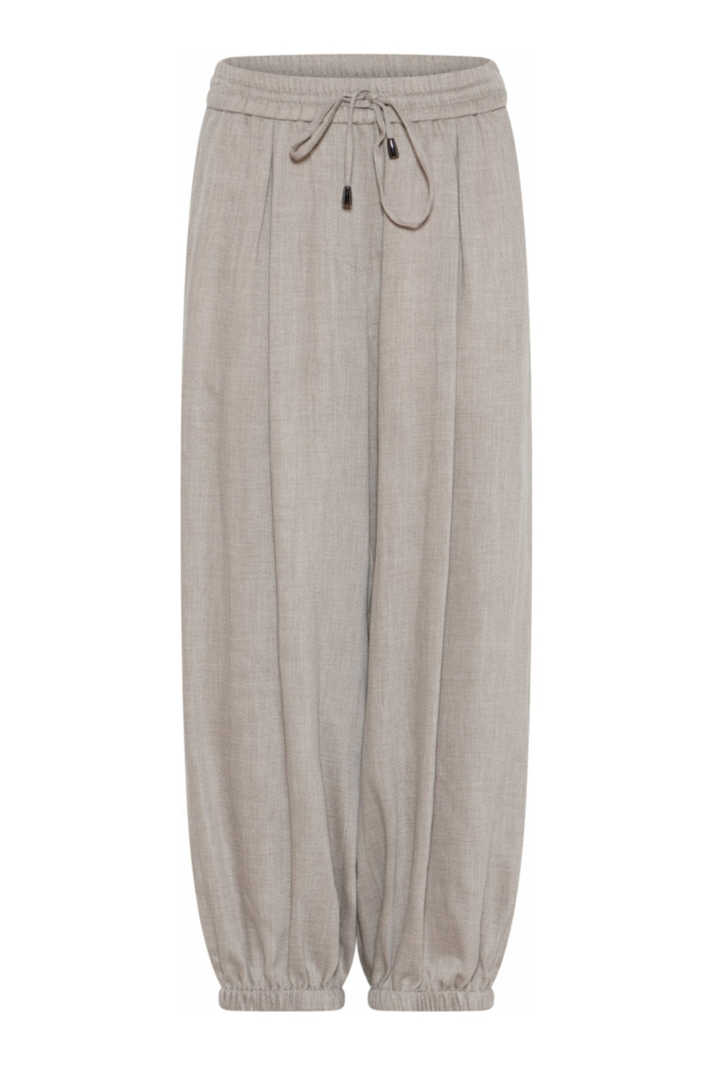 Mindi, cropped loose pants 91193-Pale Sand - 62020/6003