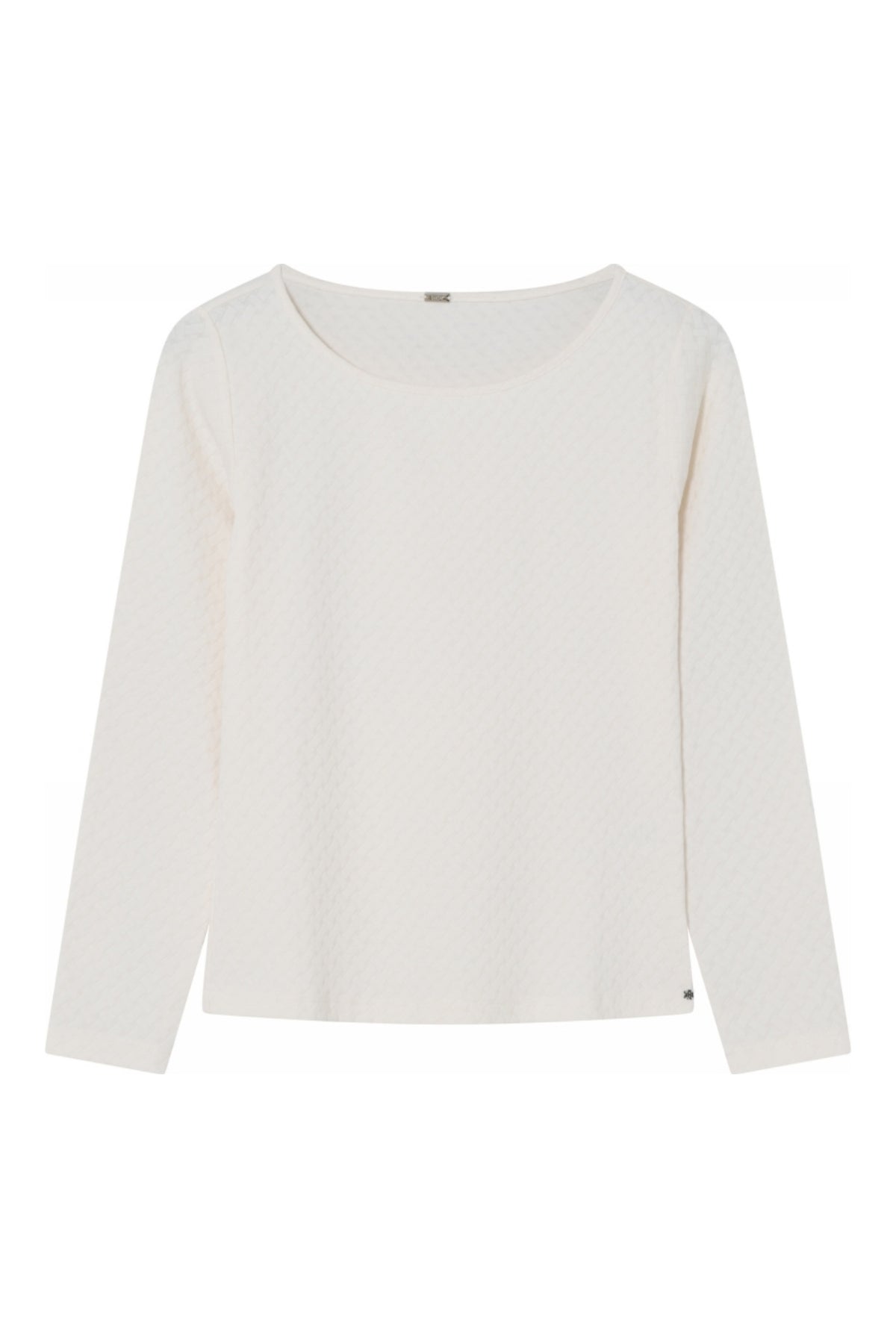 Jill, t-shirt L/S 1010-Off White - 62708/1520