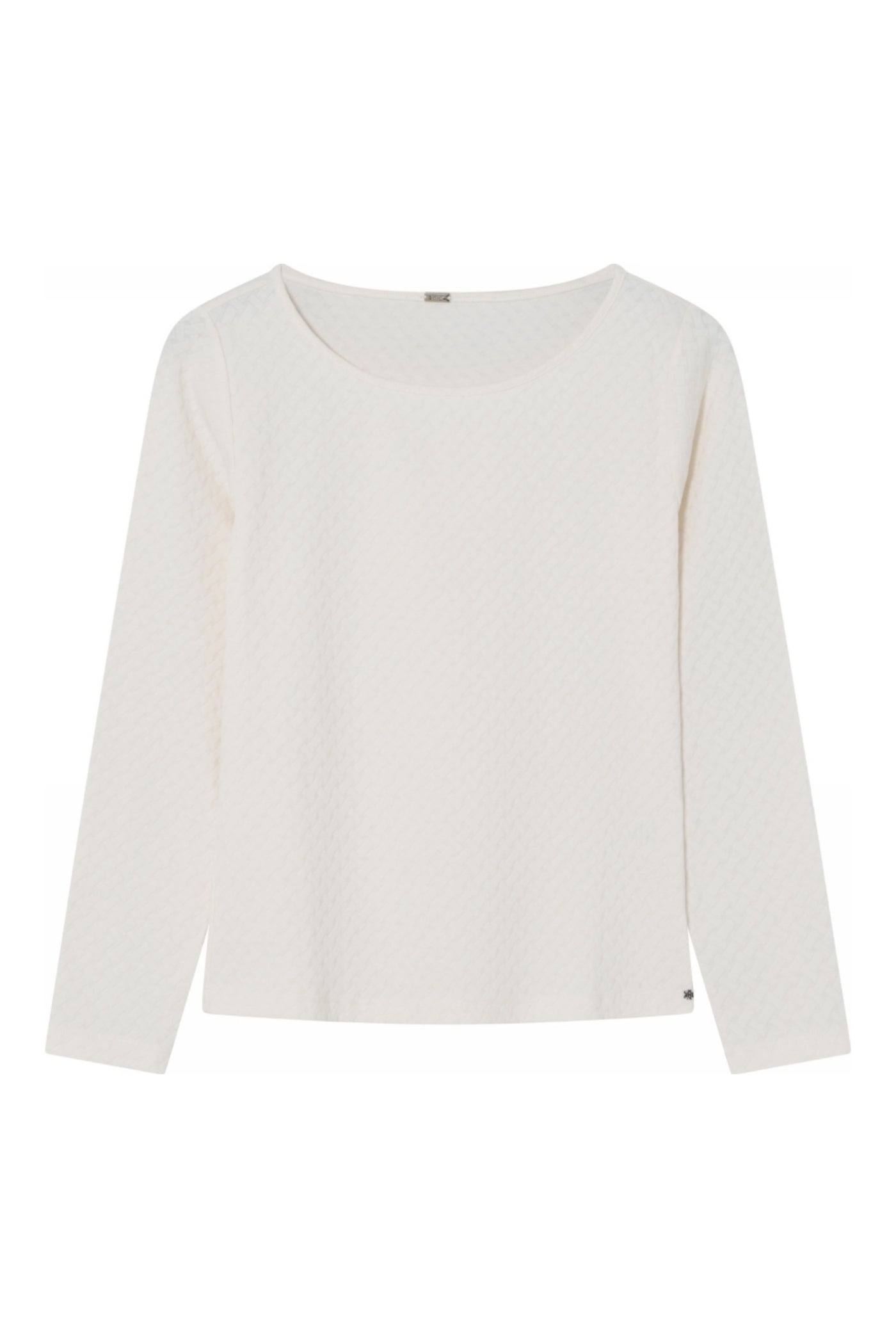 Jill, t-shirt L/S 1010-Off White - 62708/1520