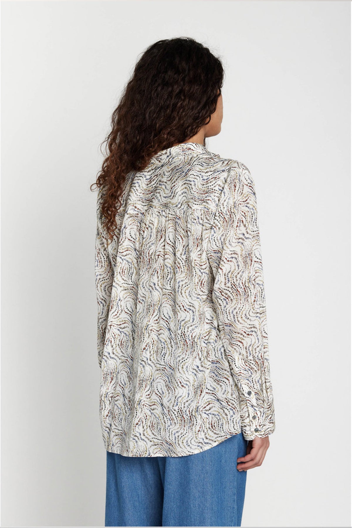 651HMMalis shirt 802 Delicate Bloom print - HM1507Z