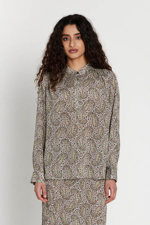 651HMMalis shirt 808 Rose paisley print - HM1507Z
