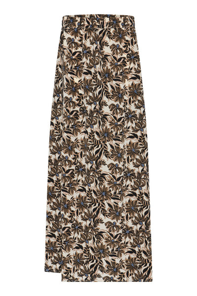651HMSican maxi skirt 852 Shitake print - HM1287 Thumbnail