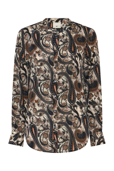 651Hmmaple Shirt 803 Earthy Paisley print - HM1288Z Thumbnail
