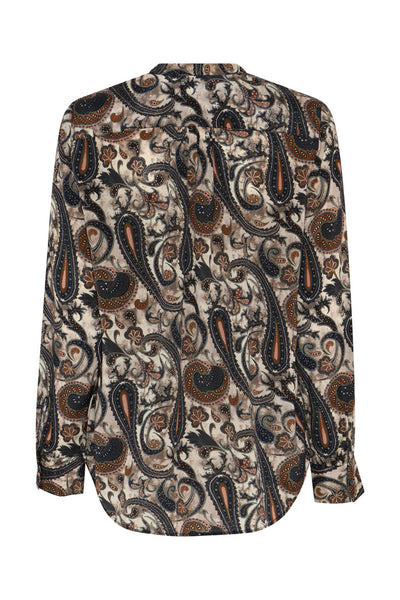 651Hmmaple Shirt 803 Earthy Paisley print - HM1288Z Thumbnail