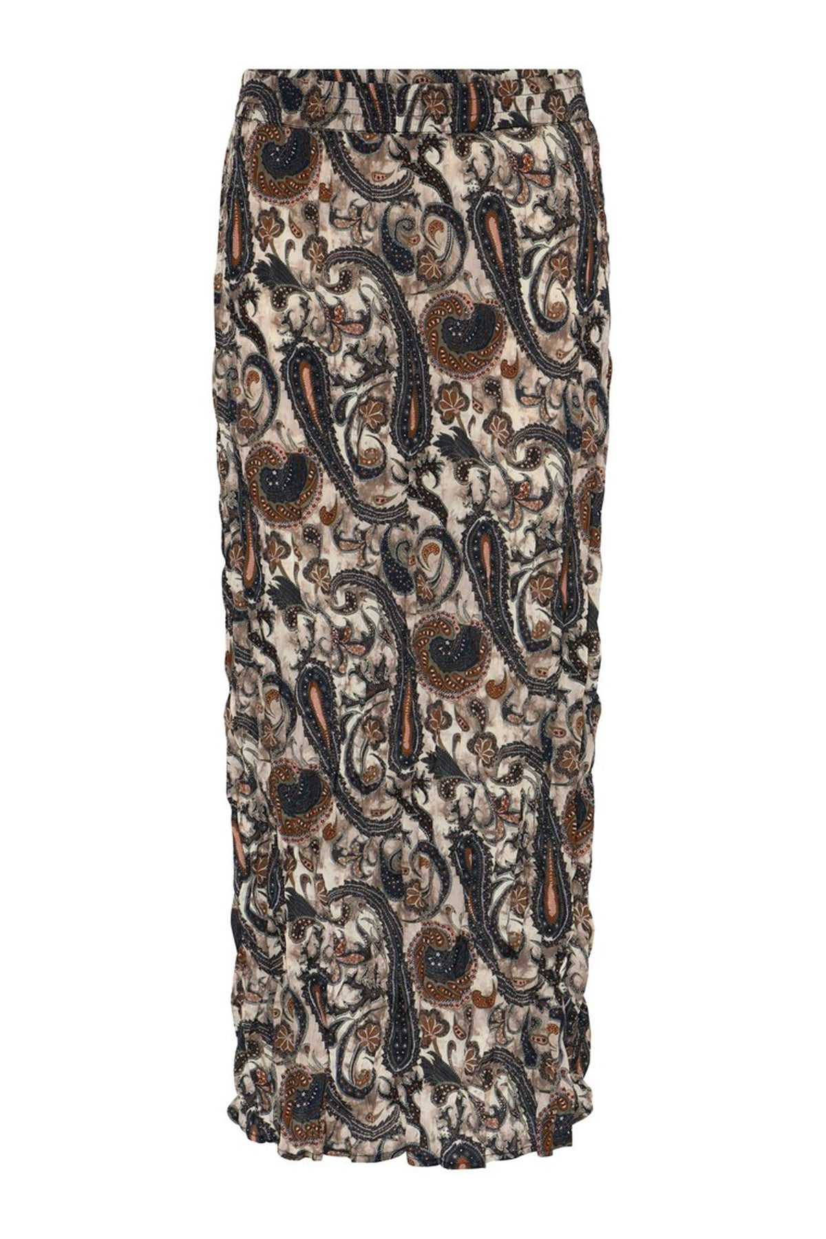 651HMSena skirt 803 Earthy Paisley print - HM1258