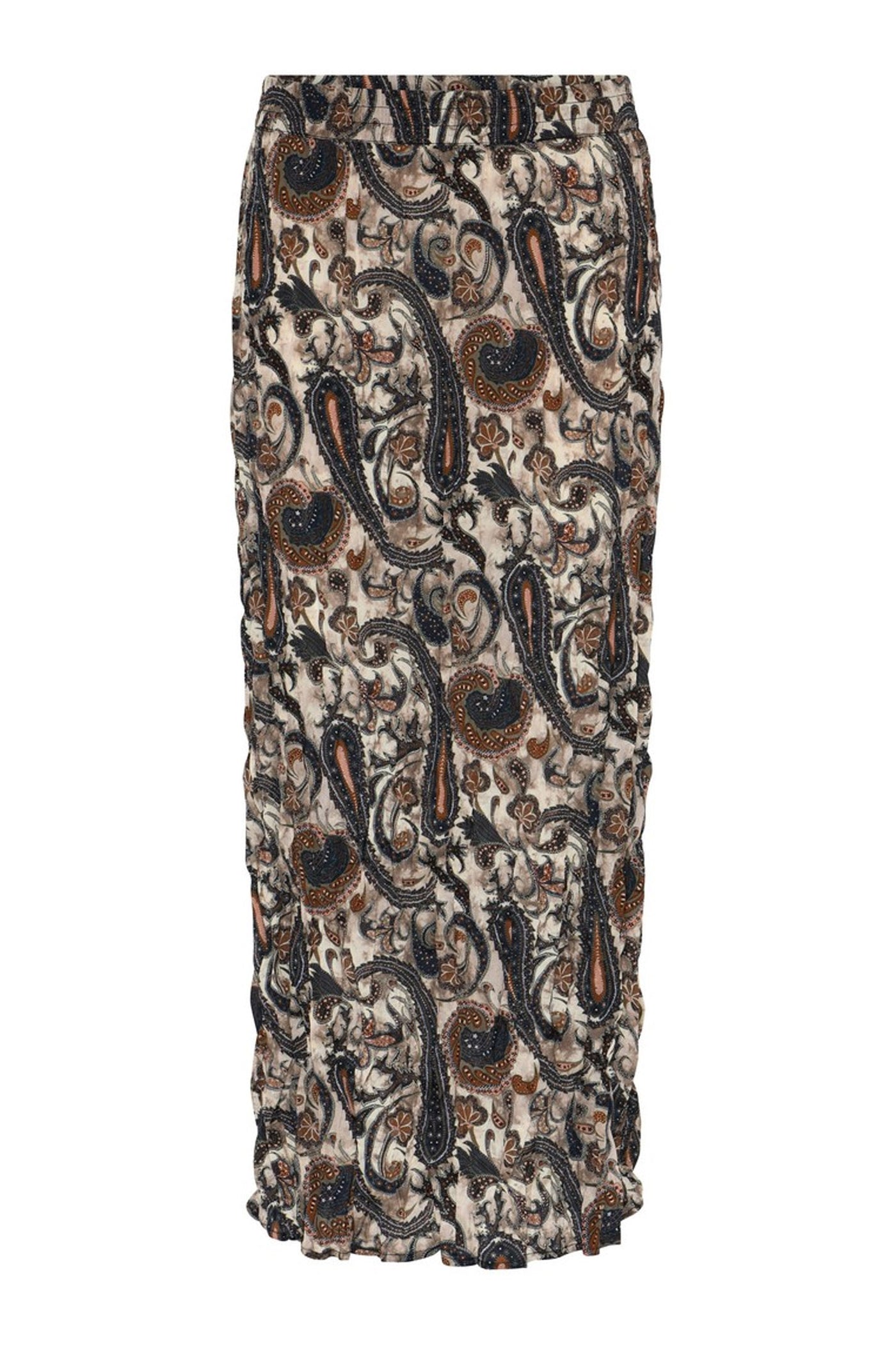 651HMSena skirt 803 Earthy Paisley print - HM1258
