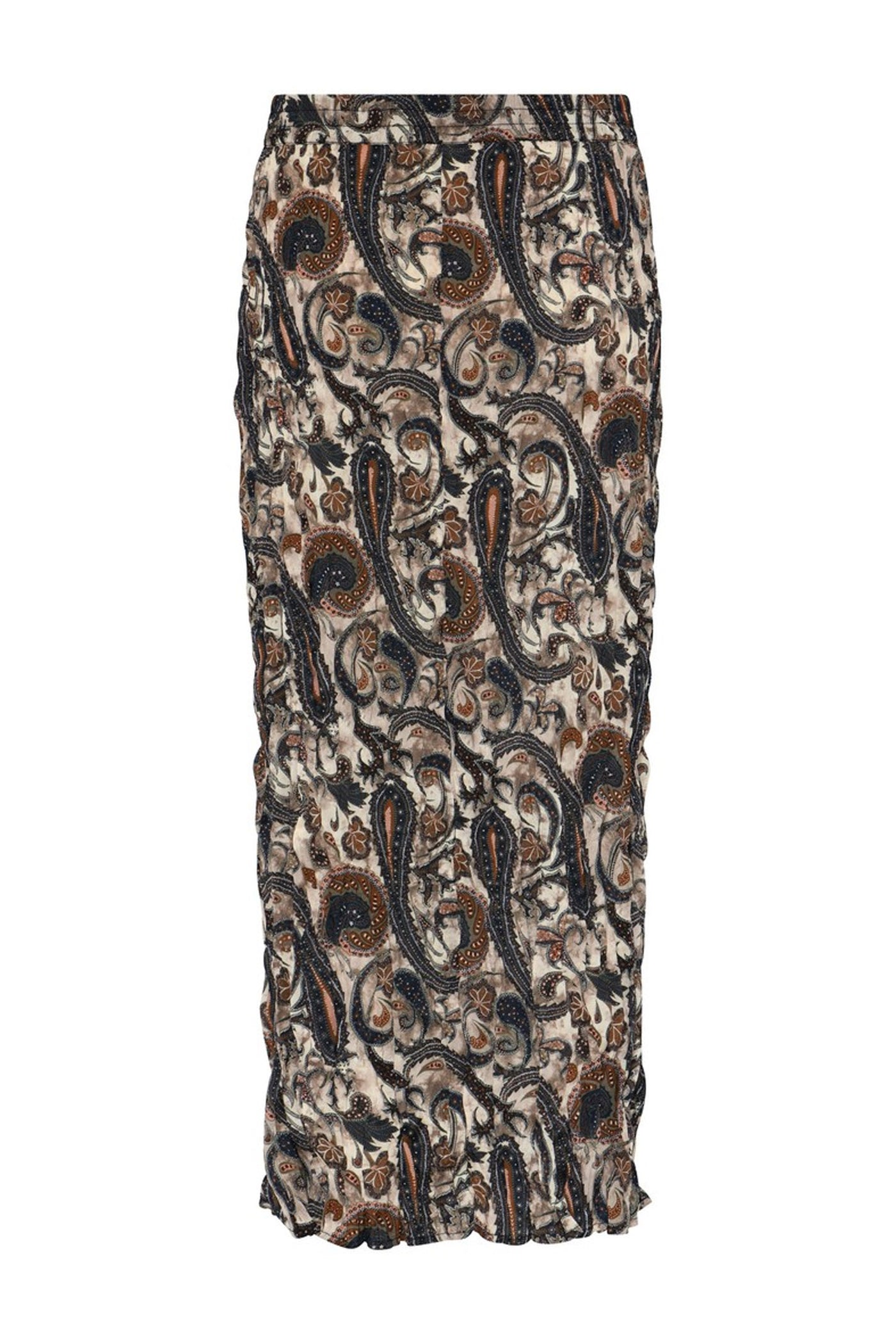 651HMSena skirt 803 Earthy Paisley print - HM1258