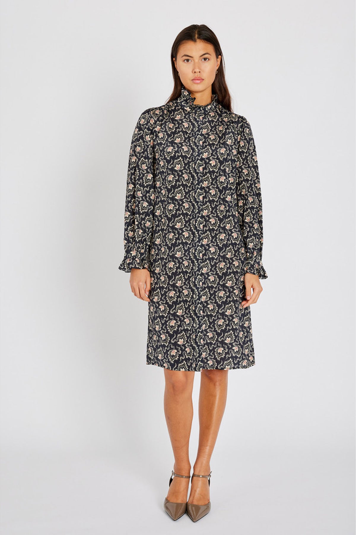 652HMHelai dress 202 Navy Dekor - HM1234