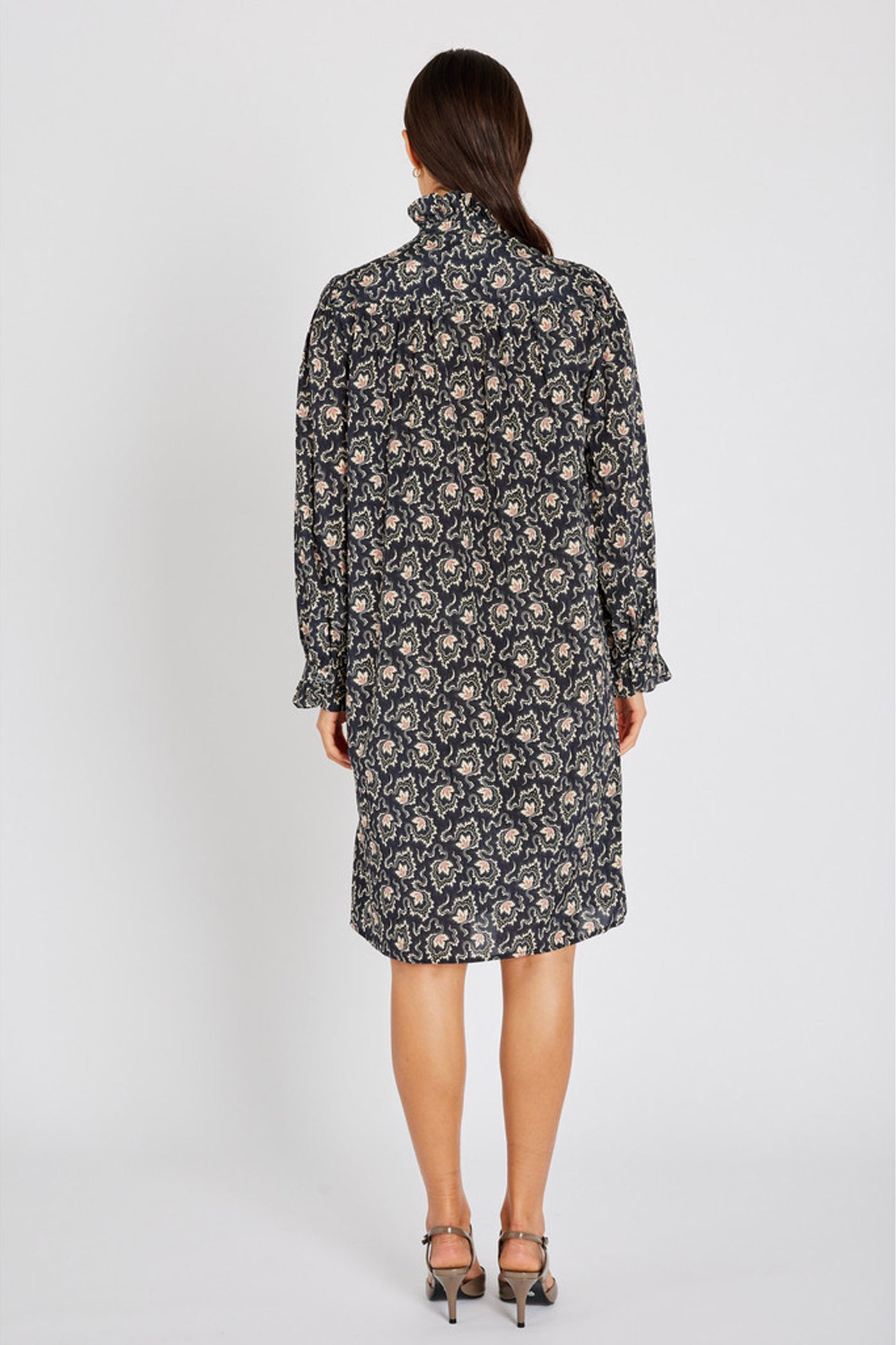 652HMHelai dress 202 Navy Dekor - HM1234