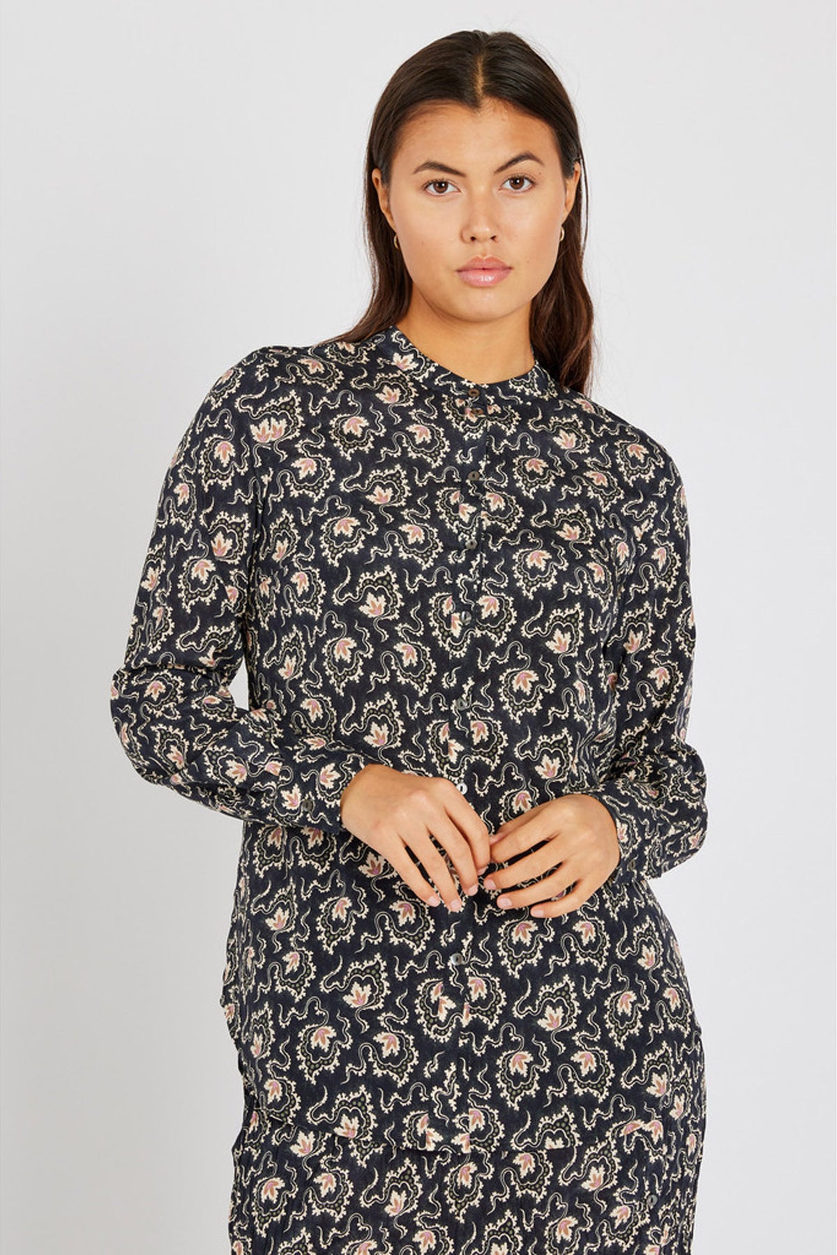 652HMMaple shirt 202 Navy Dekor - HM1152