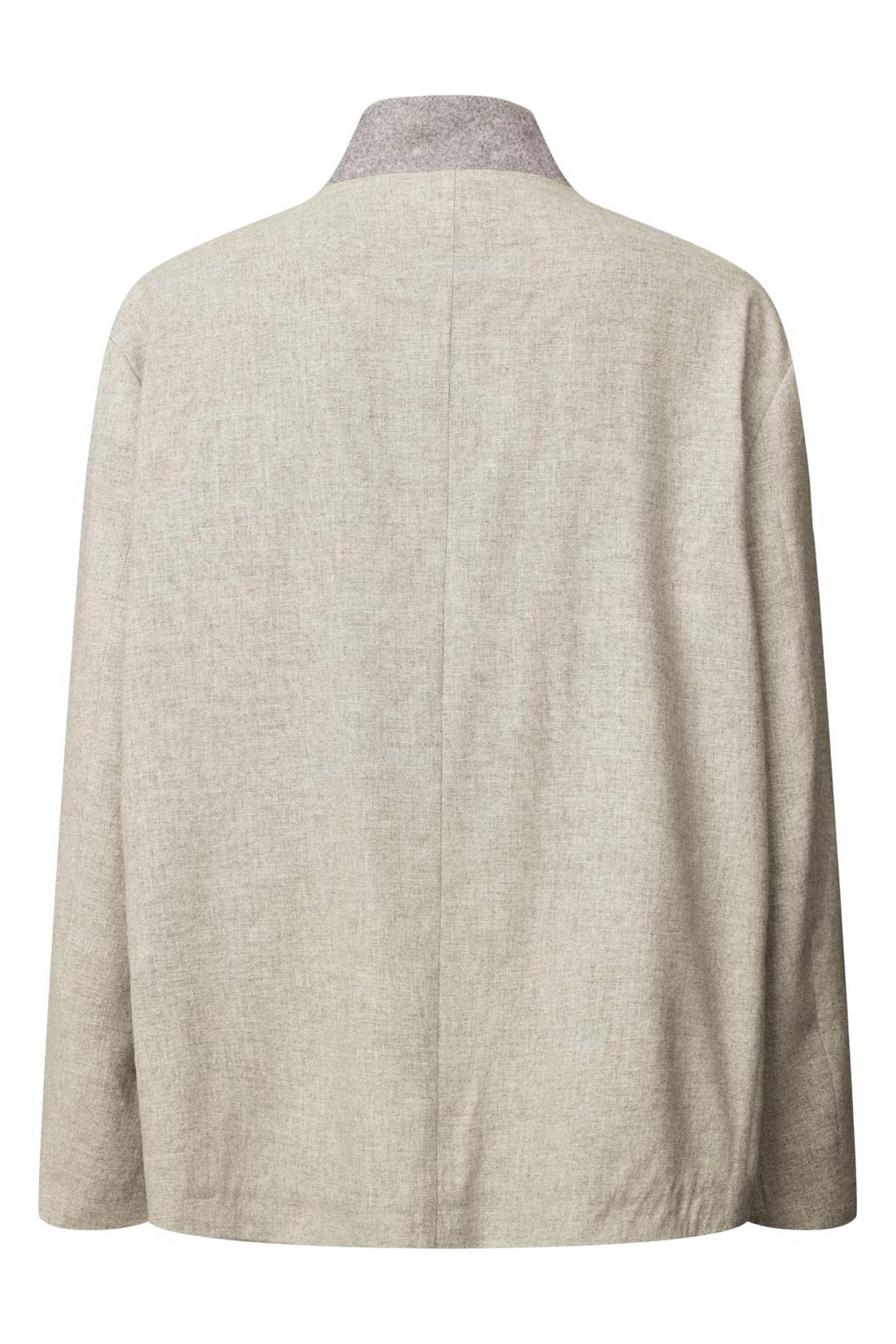 ETHENA DRAPY TAILORING Grey Melange - W25204104