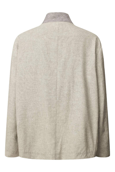 ETHENA DRAPY TAILORING Grey Melange - W25204104 Thumbnail