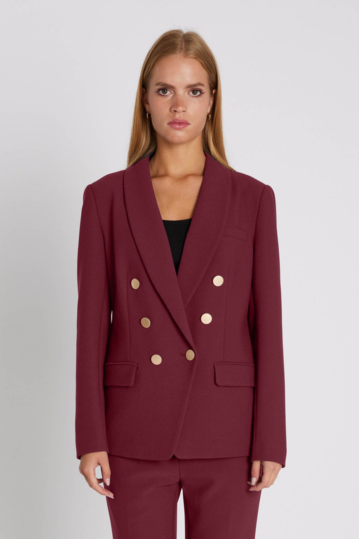 6801 Comfy Eloise blazer 306 Wine - RDF510