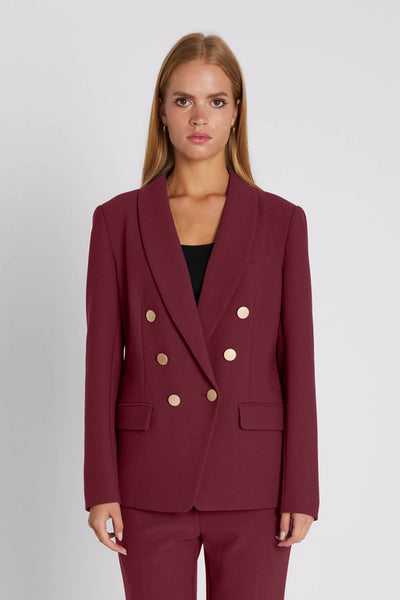 6801 Comfy Eloise blazer 306 Wine - RDF510 Thumbnail