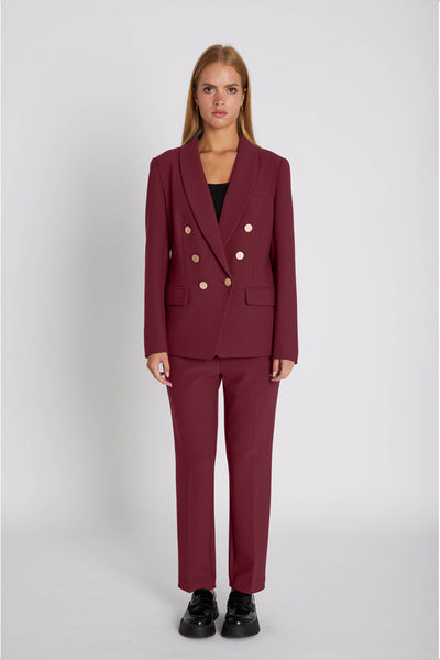 6801 Olana pants 306 Wine - RDF363 Thumbnail