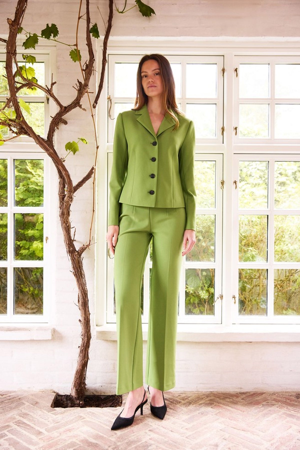 6801 Olana wide pants 529 Spruce - RDF364