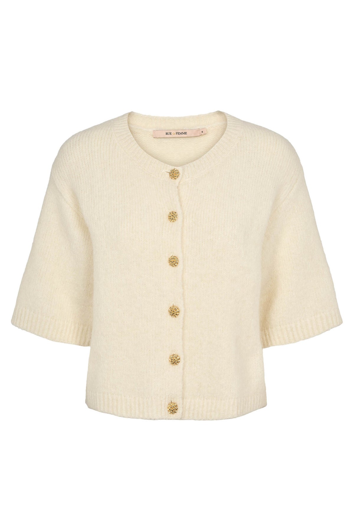 6873RDFElisa knit cardigan 02 Off white - RDF409