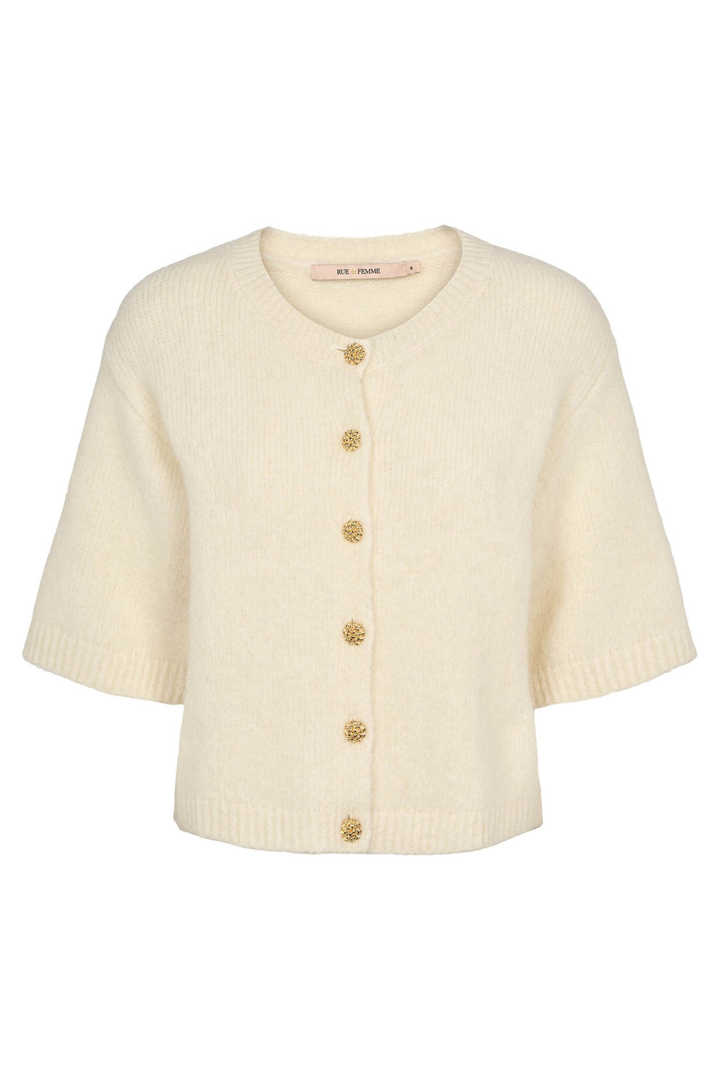 6873RDFElisa knit cardigan 02 Off white - RDF409