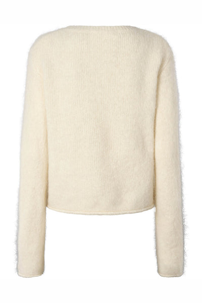 6873RDFJosette knit cardigan 02 Off white - RDF777 Thumbnail