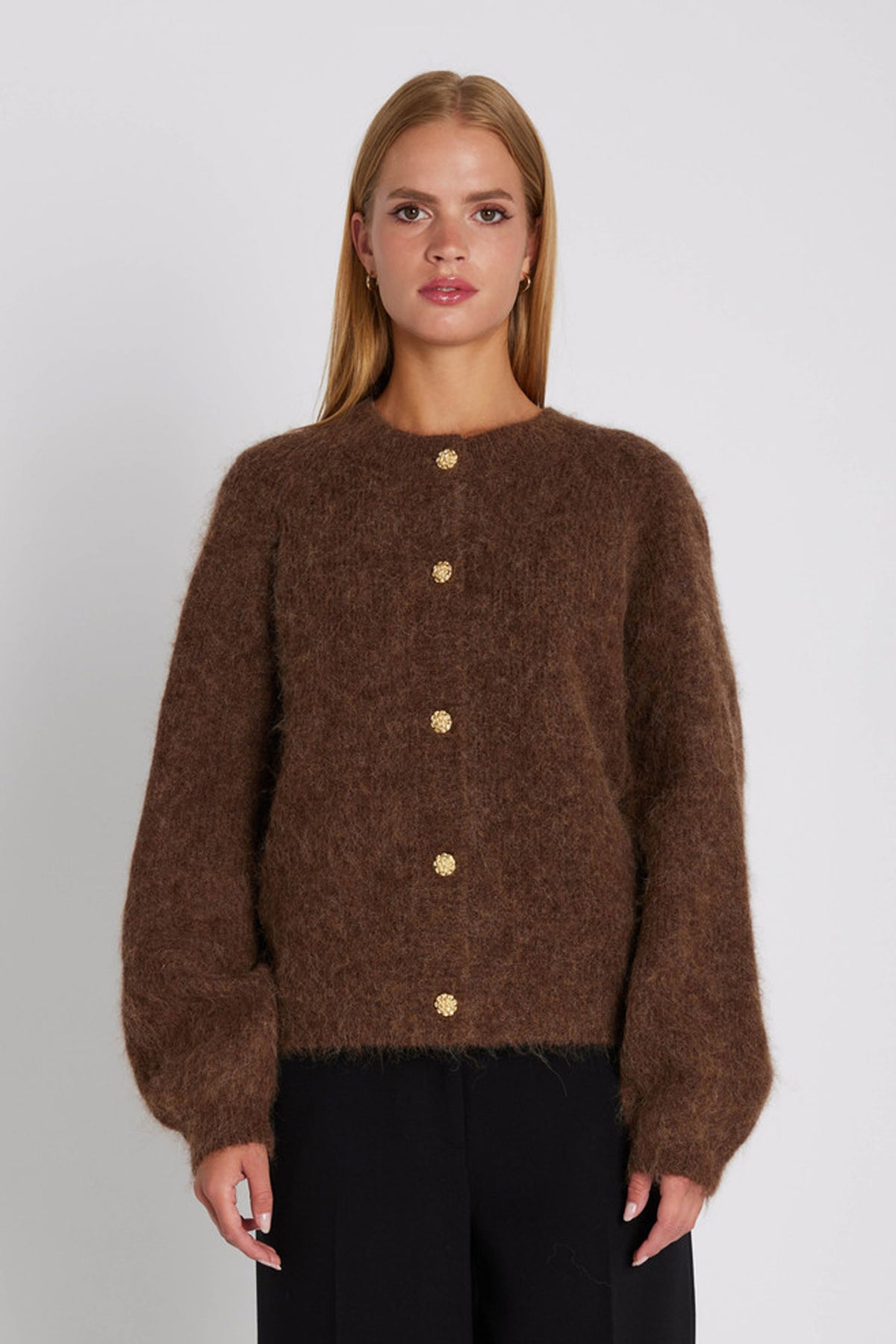 6873RDFNewLeonora knit 45 Bitter chocolate - RDF567