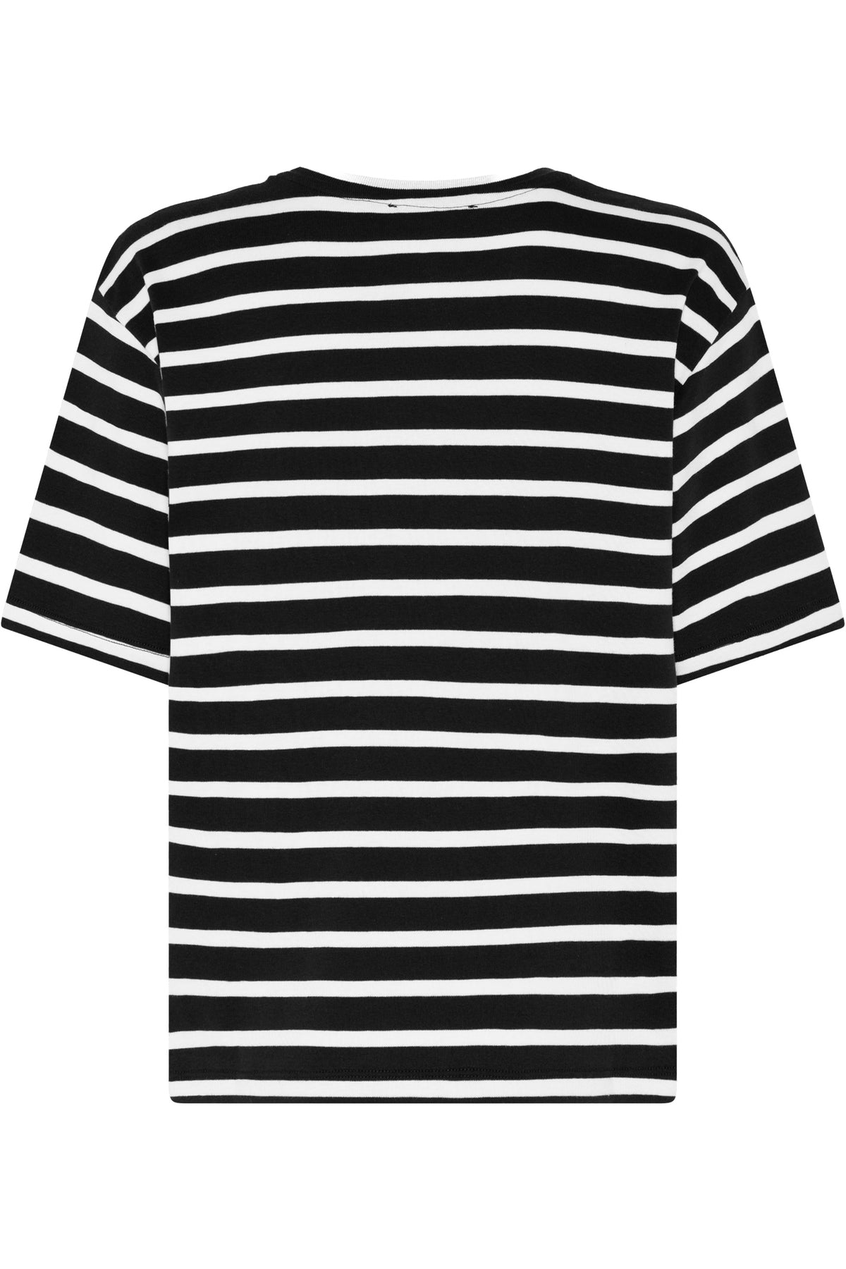 IguanuraBBBasic tee Black / Creme stripe - BBW5058