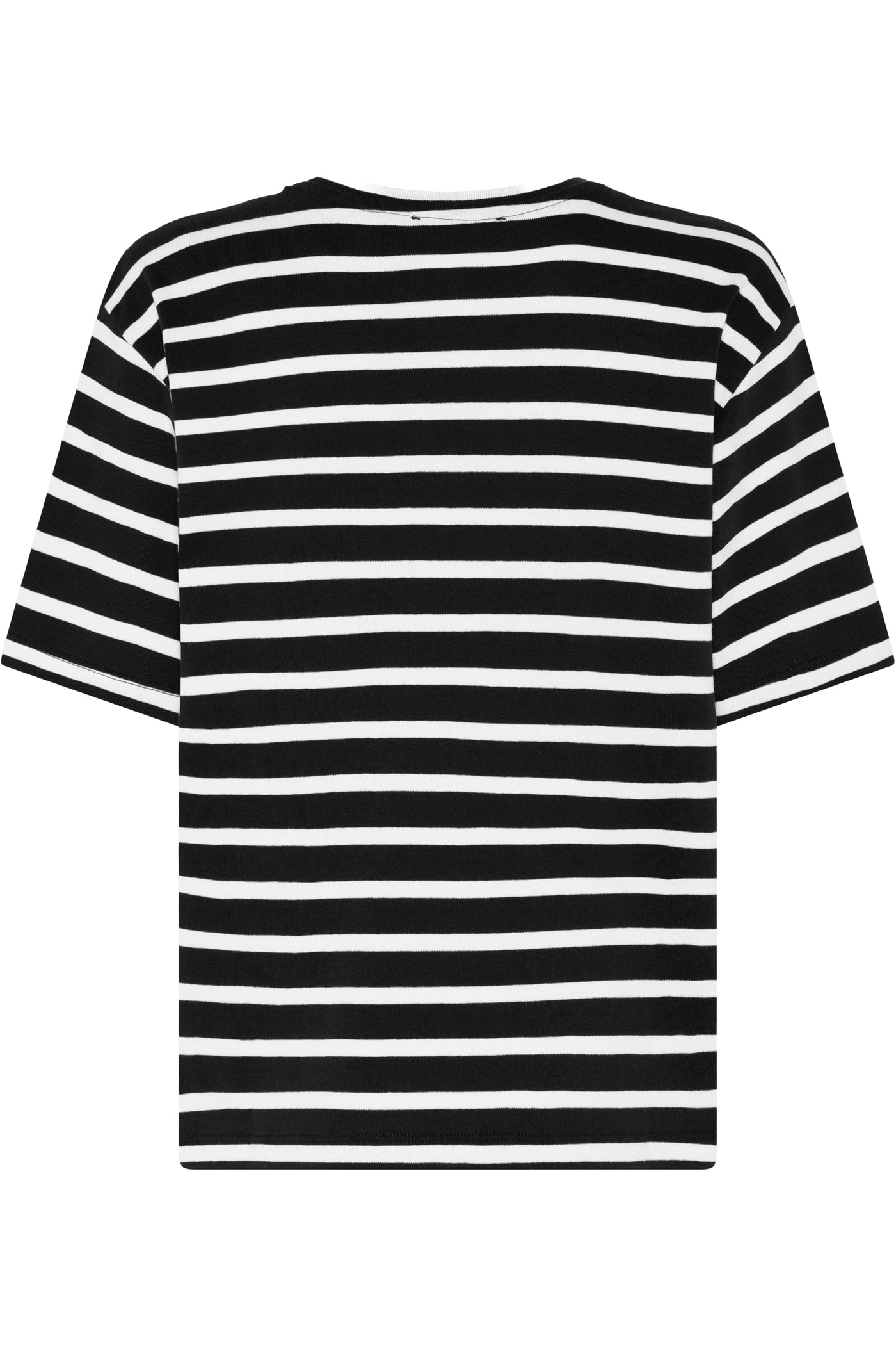 IguanuraBBBasic tee Black / Creme stripe - BBW5058
