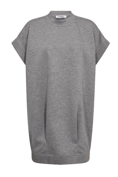 LanceCC Sweat Dress 57-Grey Melan - 46082 Thumbnail