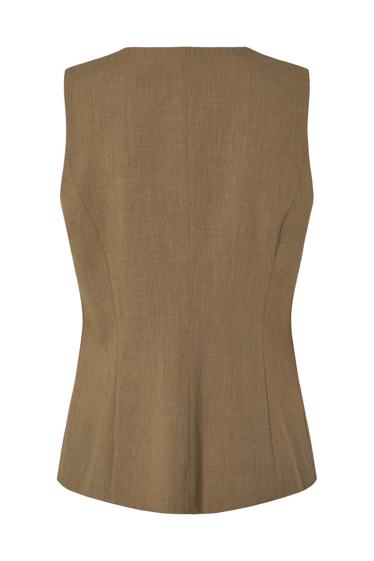 7099RDFClarie vest 143 Dark-sand - RDF864