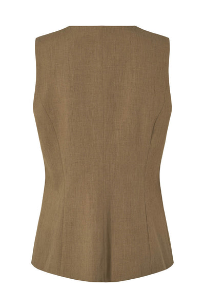 7099RDFClarie vest 143 Dark-sand - RDF864 Thumbnail