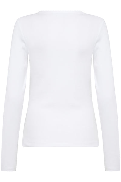 AstaSZ LS Blouse Bright White - 30513054 Thumbnail