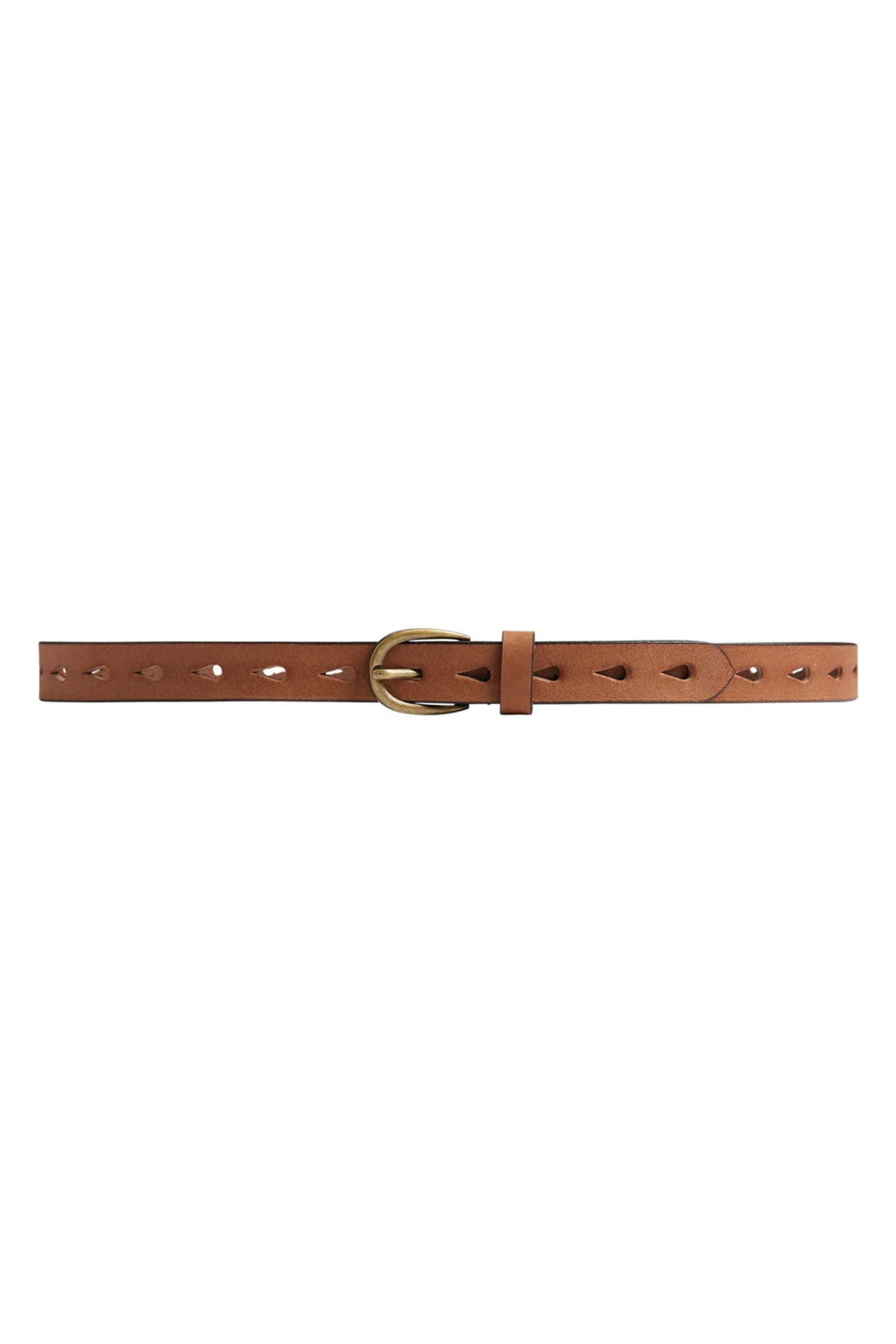 JEANS BELT COGNAC - 16518